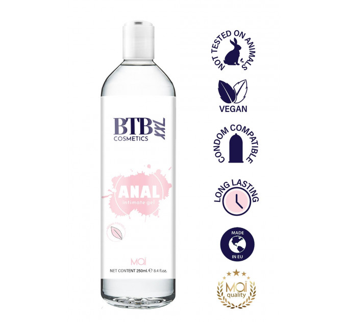 Лубрикант на водной основе BTB ANAL XL 250ML