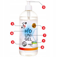 Лубрикант на водной основе Lovestim H2O UNI GEL 1000 мл