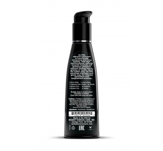 Лубрикант силиконовый WICKED ULTRA SILICONE LUBRICANT 120ML
