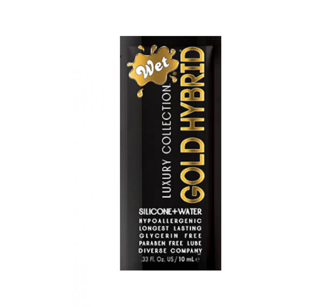 Лубрикант WET GOLD HIBRID 10ml