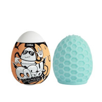 Мастурбатор яйцо Chisa COSY Male tickler, голубой 6 х 5 см