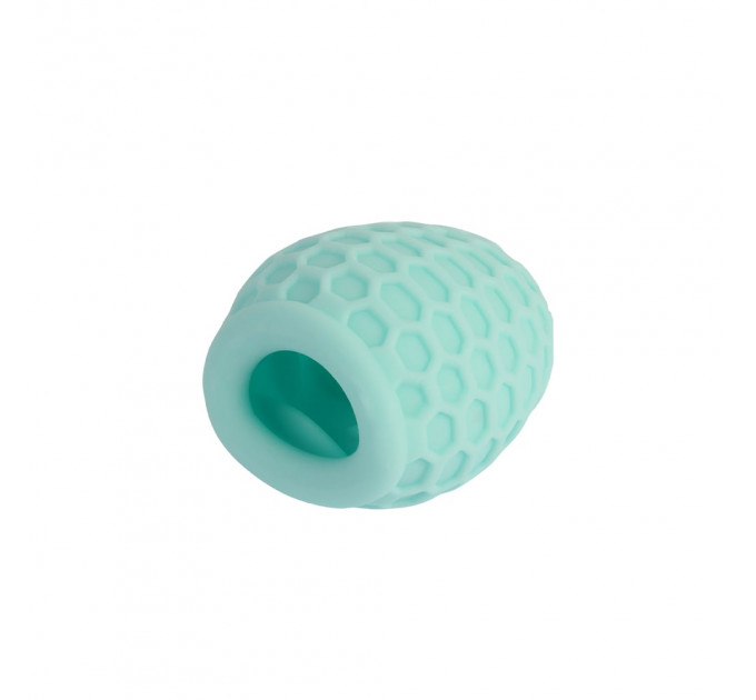 Мастурбатор яйце Chisa COSY Male tickler, блакитний 6 х 5 см