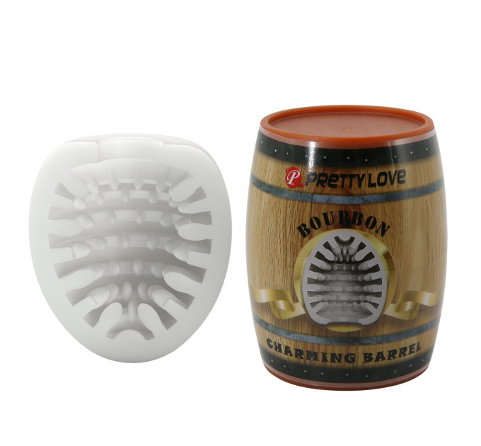 Мастурбатор яйцо PRETTY LOVE Barrel белый, 5.5 см