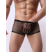 Чоловічі труси в сітку Star Night Fishnet Boxer чорні, М