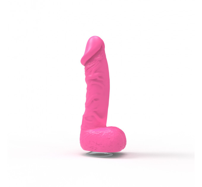 Мило член на присосці Pure Bliss BIG рожевий, 18 см