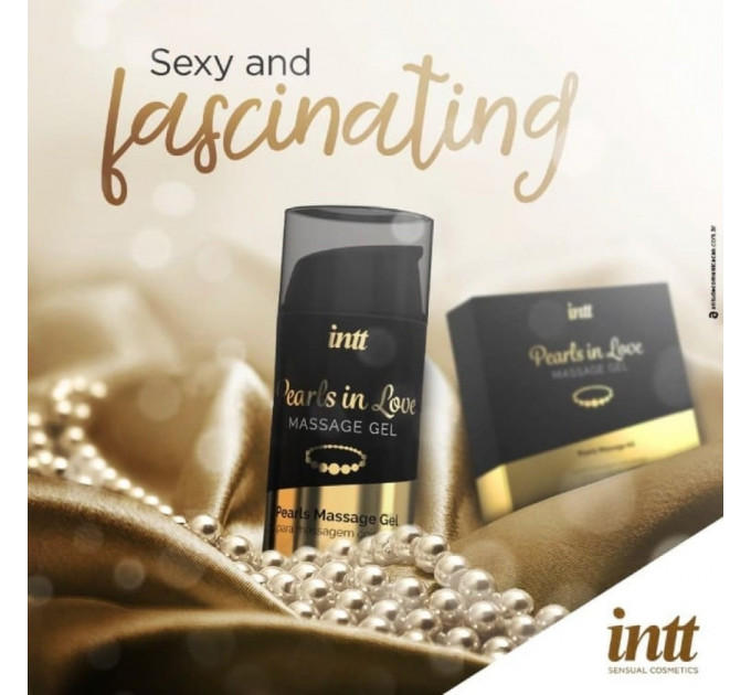 Набір для інтимного масажу Intt Pearls in Love, 15 мл, з гелем та намистами