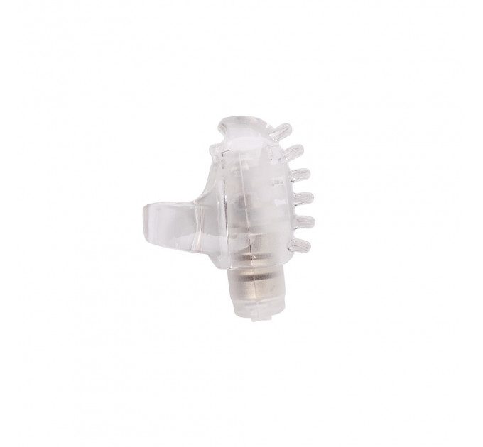 Набір кілець з вібрацією: на язик, палець і член Chisa GK Power, прозорий