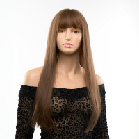 Парик длинный с челкой Fetish Hair русый, 60 см