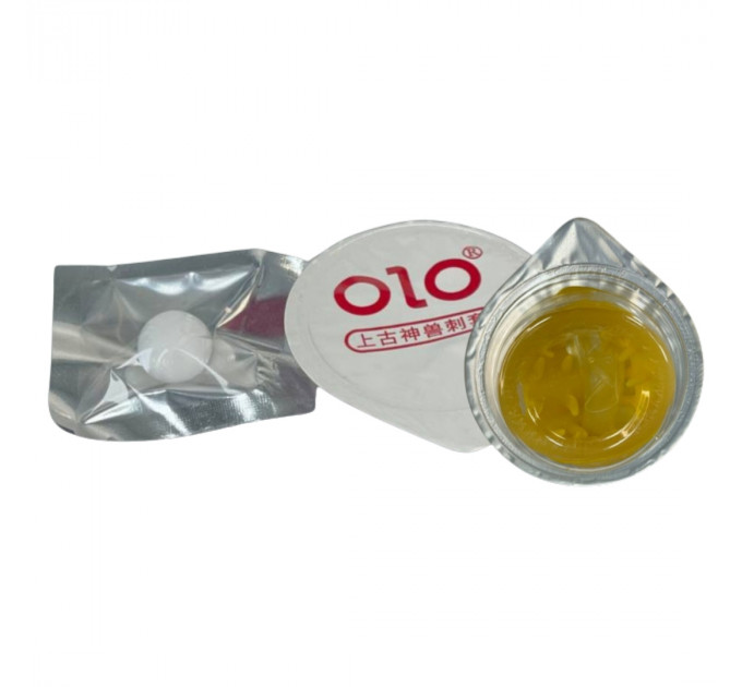 Презерватив OLO з вусиками + кулька "Phoenix Spiny condom" (у комплекті 1 презератив + 1 кулька)