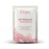 САШЕТ/Лубрикант на водной основе со вкусом клубники Orgie All Natural Strawberry, 2 мл САШЕТ/Лубрикант на водной основе со вкусом клубники Orgie All Natural Strawberry, 2 мл