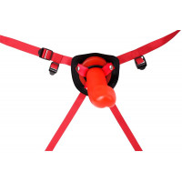 Страпон жіночий Chisa HOTSTORM Thumper Strap-on, червоний
