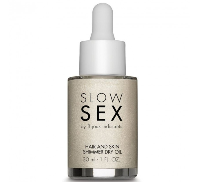 Сухое масло для тела и волос Slow Sex by Bijoux Indiscrets