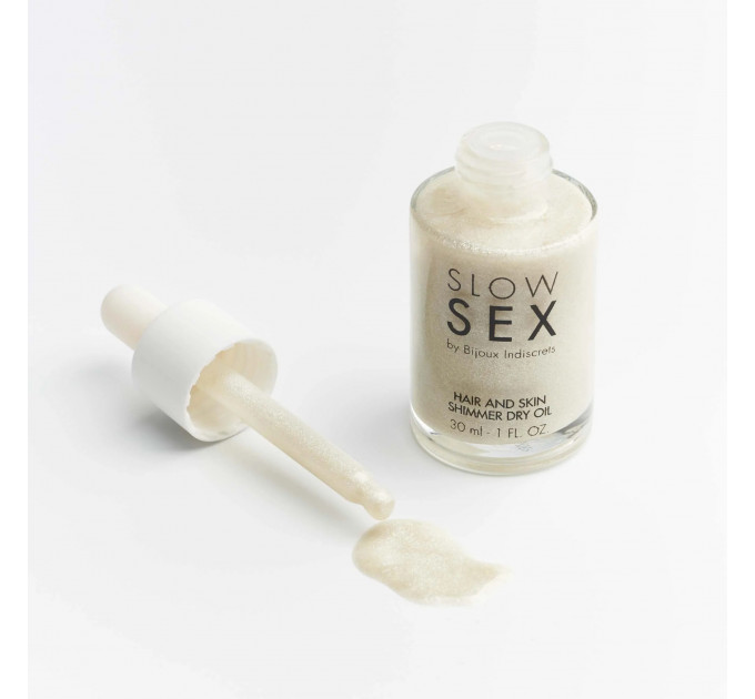 Сухое масло для тела и волос Slow Sex by Bijoux Indiscrets