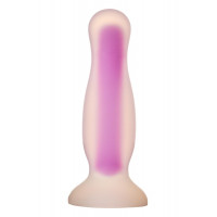 Анальная пробка люминесцентная Dream Toys RADIANT Glow In The Dark синяя, М