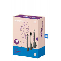 Набір вагінальних кульок Satisfyer Yoni Power 2 чорний