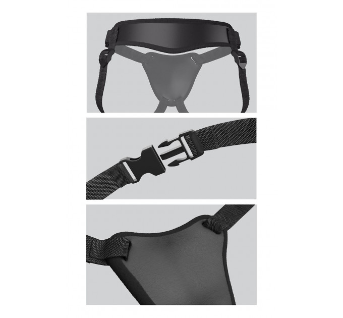 Трусики для страпону Pipedream Body Dock Elite Mini Harness, чорні