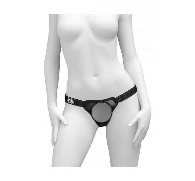 Трусики для страпону Pipedream Body Dock Elite Mini Harness, чорні