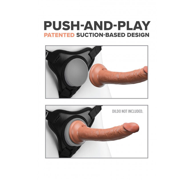 Трусики для страпону Pipedream Body Dock Elite Mini Harness, чорні