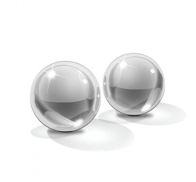 Вагинальные шарики Pipedream Icicles стеклянные, 25 мм