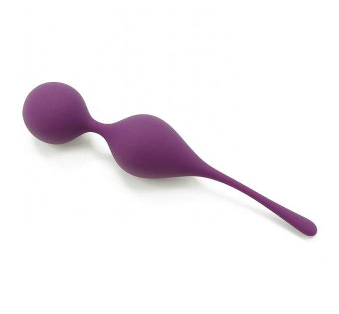 Вагинальные шарики Sweet Em на мягком соединении, фиолет, 17 х 3.3 см