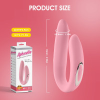 Вибратор для пар Chisa Aphrovibe Yours And Mine, розовый