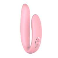 Вибратор для пар Chisa Aphrovibe Yours And Mine, розовый