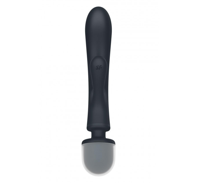 Вібратор-мікрофон Satisfyer Triple Lover потрійна дія, сірий