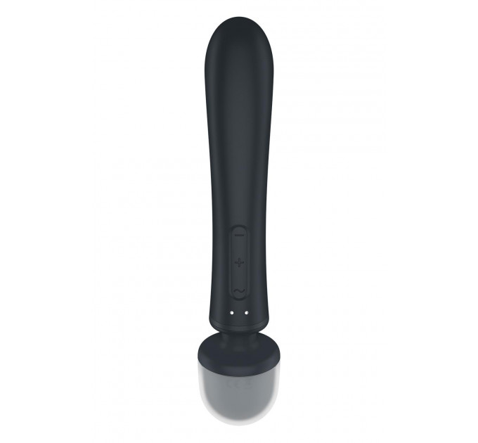 Вібратор-мікрофон Satisfyer Triple Lover потрійна дія, сірий