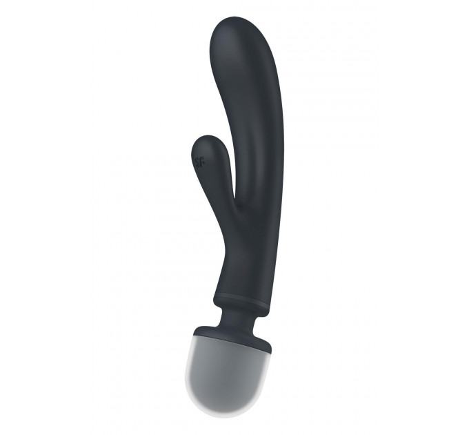 Вібратор-мікрофон Satisfyer Triple Lover потрійна дія, сірий
