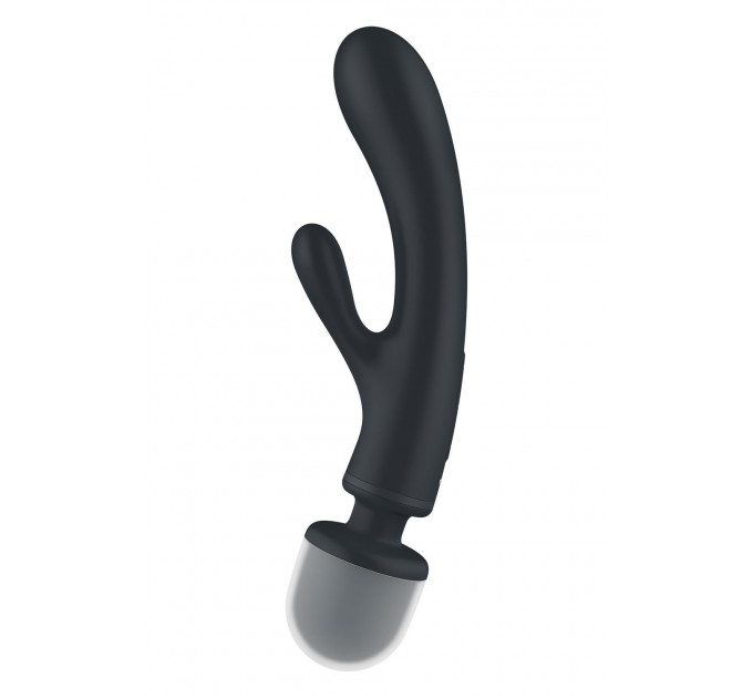 Вібратор-мікрофон Satisfyer Triple Lover потрійна дія, сірий