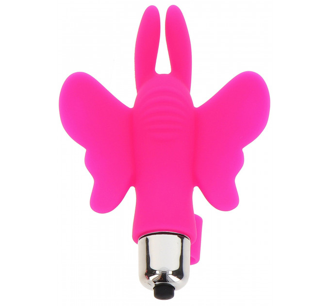 Вибратор на палец ToyJoy Butterfly Pleaser, розовый