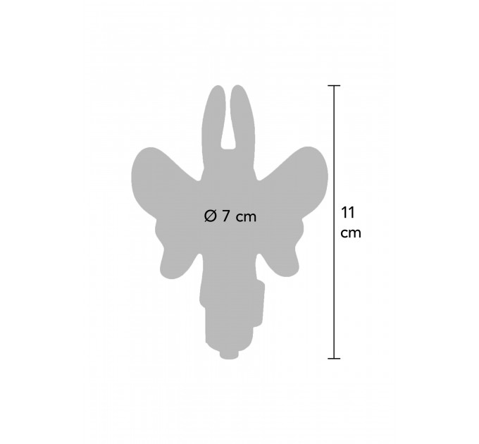 Вибратор на палец ToyJoy Butterfly Pleaser, розовый