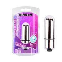 Вибропуля Chisa MisSweet Love Bullet, серебристый