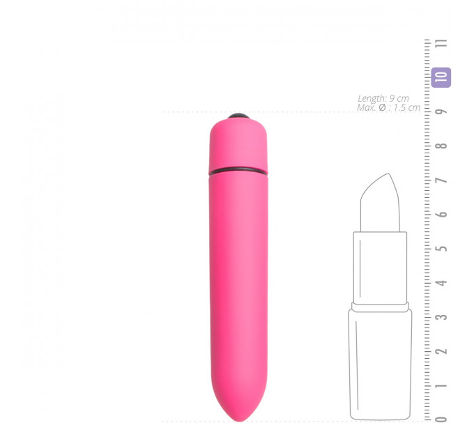 Віброкуля Easytoys, рожева, 9 х 1.5 см