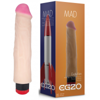 Вибратор реалистичный EGZO MAD Ciberskin Burning Lover на батарейках