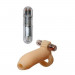 Насадка для пенісу Pipedream Real Feel Penis Enhancer з віброкулею, бежева