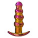 Анальная пробка с вибрацией стеклянная Dream Toys GLAMOUR GLASS