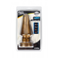 Велика анальна пробка Chisa Dark Muscle Gold