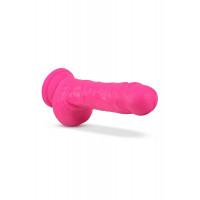 Фалоімітатор з подвійною щільністю Blush NEO 9 INCH DUAL DENSITY DILDO NEON PINK