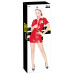Костюм медсестры красный виниловый Black Level Vinyl Nurse 2 предмета, XL