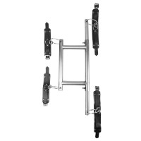 Жесткий регулируемый бандаж с наручниками и поножами B-tube 3 кисть 1