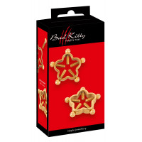 Затискачі на соски Bad Kitty Nipple Jewellery Gol