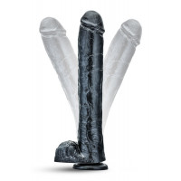 Фаллоимитатор JET DARK STEEL CARBON METALLIC BLACK