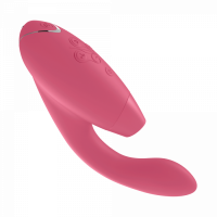 Инновационный бесконтактный cтимулятор Womanizer Duo Raspberry