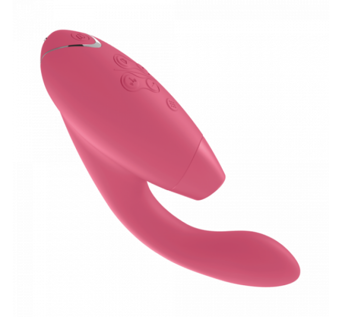 Инновационный бесконтактный cтимулятор Womanizer Duo Raspberry