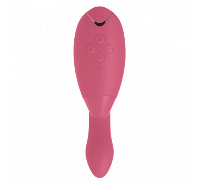Инновационный бесконтактный cтимулятор Womanizer Duo Raspberry