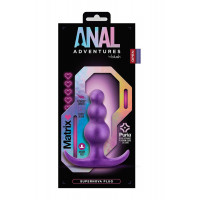 Анальная пробка, фиолетовая ANAL ADVENTURES MATRIX SUPERNOVA PLUG