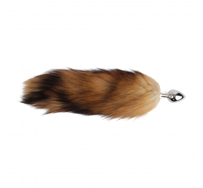 Анальная пробка Chisa Fierce Euphoria Fluffy fox Plug с хвостом лисицы