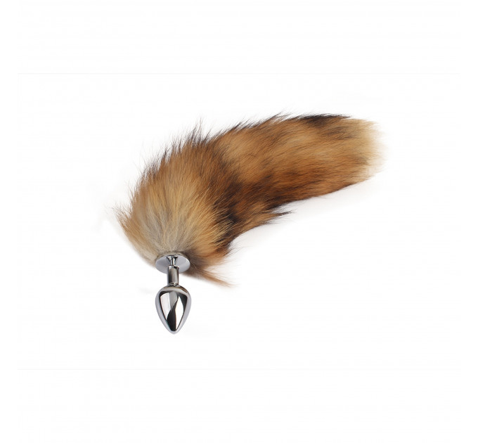 Анальная пробка Chisa Fierce Euphoria Fluffy fox Plug с хвостом лисицы