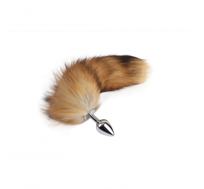 Анальная пробка Chisa Fierce Euphoria Fluffy fox Plug с хвостом лисицы